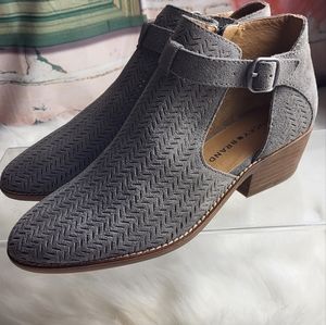 lucky brand  ankle boots follia Size 8 Medium Gray